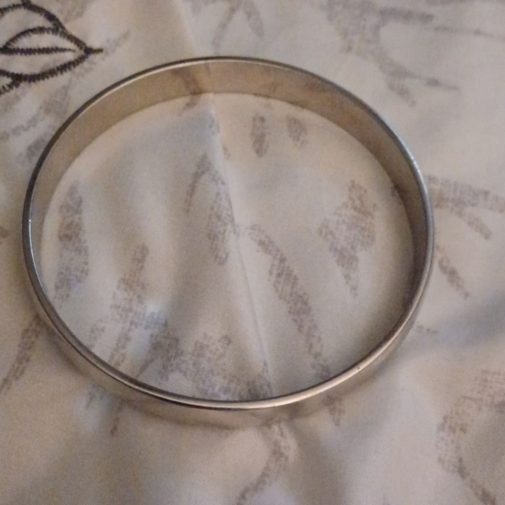 Monet Vintage Silver Chunky Bracelet XL